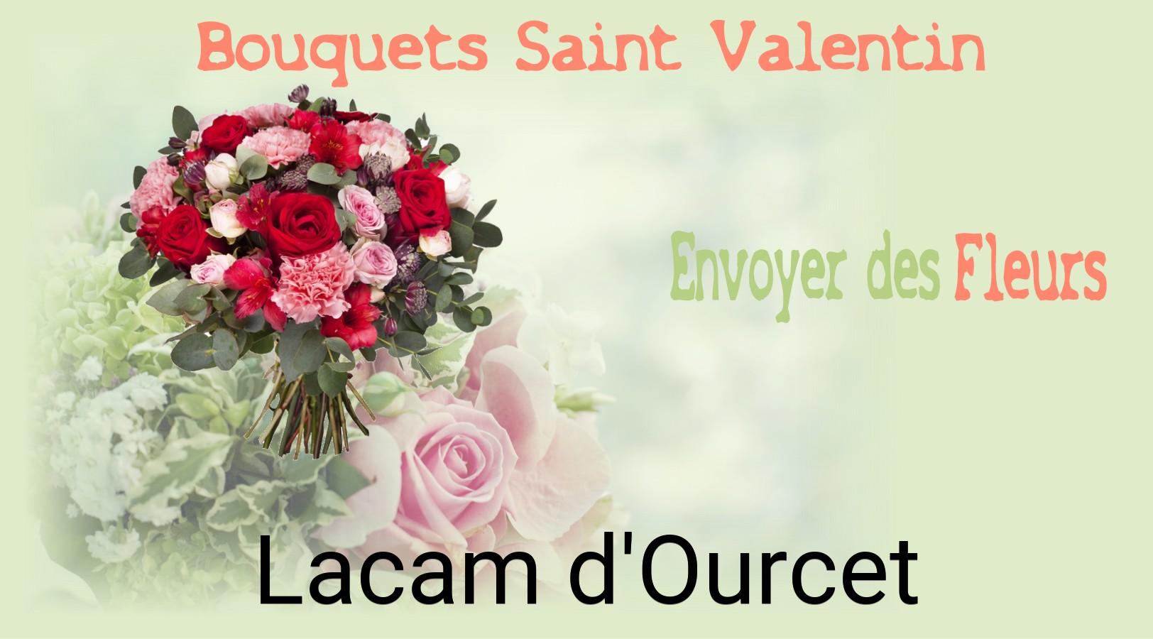 Roses de Saint-Valentin livrées à Lacam-d'Ourcet